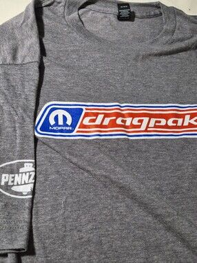 Mopar Dragpak Gray Tee Mens XL